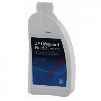К-т замены Lifeguard Fluid 7.2 MB ATF для 7-ми ступенчатых АКПП ZF 5961.307.352 (фото 1)