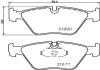 Тормозные колодки перед. BMW 5 (E39) 2.0-3.5i 95-03 PAGID HELLA 8DB355010-711 (фото 2)