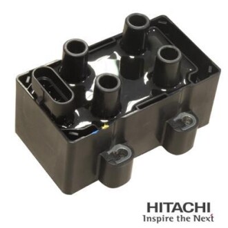 Котушка запалювання RENAULT/DACIA Clio/Kangoo/Megane/Logan "1.1-2.0 "98>> Hitachi HITACHI-HUCO 2508764 (фото 1)