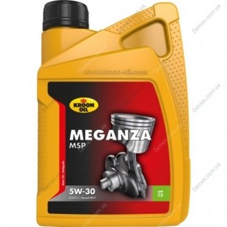 Моторное масло Meganza MSP 5W-30 1л KROON OIL 36616 (фото 1)