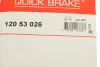 Трещотка колодок ручника Jeep Patriot/Mitsubishi Lancer/Outlander 1.5-3.0 99- (к-кт) 120 53 026 QUICK BRAKE 12053026 (фото 6)