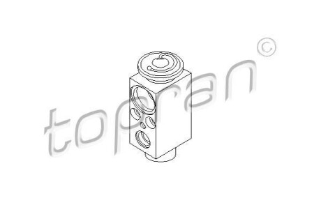 Расширительный клапан, кондиционер TOPRAN 110730