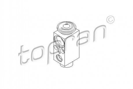 Клапан розширювальний кондиціонеру TOPRAN 110730