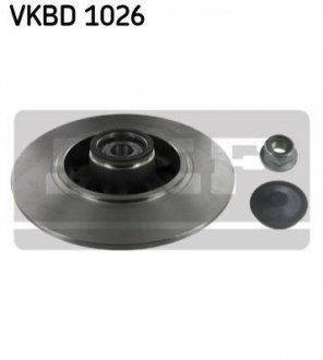 Тормозной диск с подшипником SKF VKBD 1026 (фото 1)