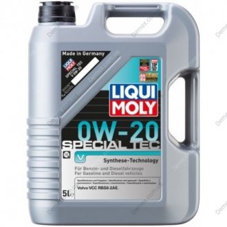 Моторное масло 20632 0W20 5л LIQUI MOLY 20632 0W20 5L (фото 1)