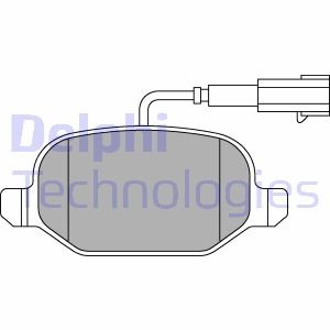 Гальмівні колодки, дискові DELPHI LP2300