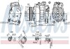 Компрессор кондиционера NISSENS 890622 (фото 1)