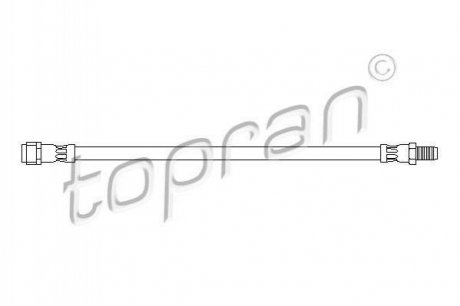 Гальмівний шланг TOPRAN 400426 (фото 1)
