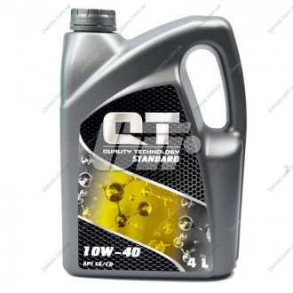 Моторное масло Standart 10W-40 SG/CD, 4л QT-OIL QT1110404