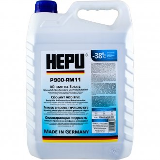 Антифриз 5 л синій HEPU P900-RM11-005
