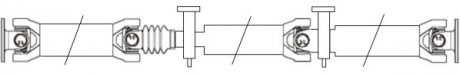 Вал приводний GKN GKN/LOEBRO GKNP30010