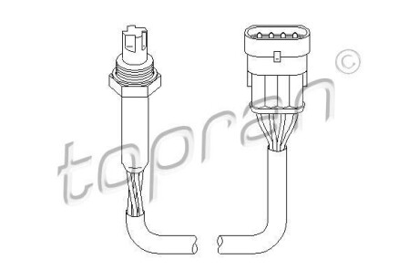 Лямбда-зонд TOPRAN 201756