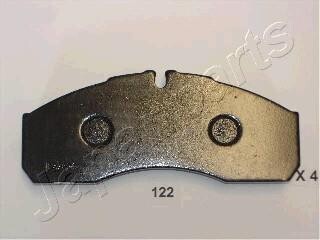 Колодки гальмівні дискові NISSAN перед. ALTEON 04 JAPAN PARTS JAPANPARTS PA-122AF