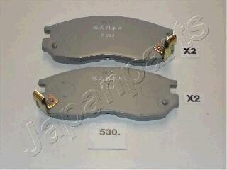 Колодки тормозные дисковые MITSUBISHI перед. GALAN JAPAN PARTS JAPANPARTS PA-530AF