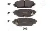 MAZDA Тормозн.колодки передн.Mazda 3 13- JAPANPARTS PA-309AF (фото 1)