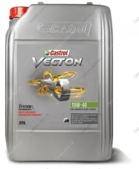 Моторное масло VECTON 10W40 20л CASTROL VECTON 10W40 20L