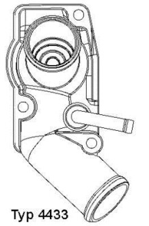 Термостат Opel WAHLER 4433.92D (фото 1)