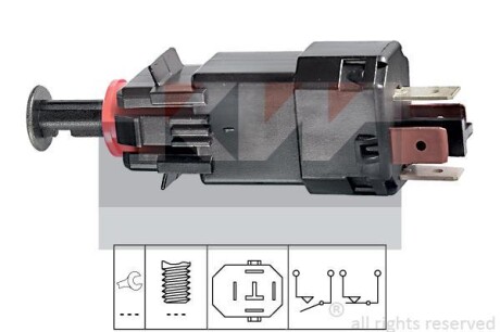 Вимикач сигналу гальмування KW 510 205