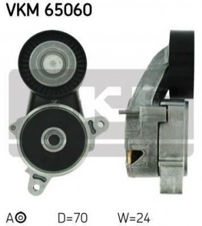 Натяжной ролик, поликлиновой ремень SKF VKM 65060 (фото 1)