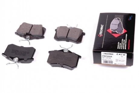 Тормозные колодки дисковые зад. Citroen/Peugeot/Ren PROTECHNIC PRP0005