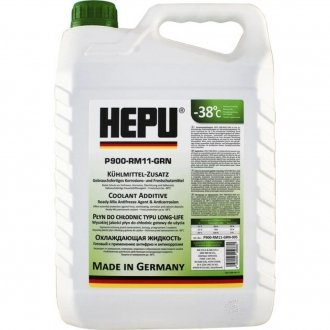 Антифриз 5 л зелений HEPU P900-RM11-GRN-005