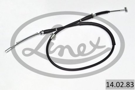 Трос ручника Iveco Daily IV/V 06- (1316/980mm) LINEX 14.02.83 (фото 1)