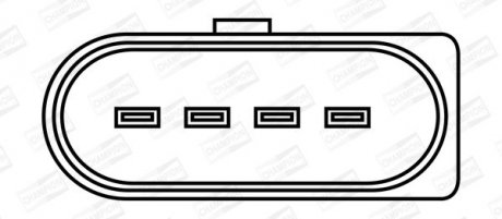 AUDI Катушка зажигания A4/A6/A8 quattro 3,7-4,2 02-. CHAMPION BAEA062E (фото 1)