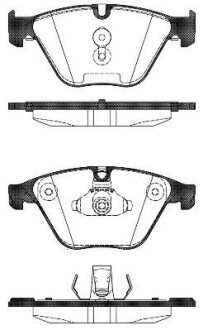 Гальмівні колодки дискові 21496.00 ROADHOUSE 2149600