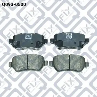 Колодки тормозные задн. Q-FIX Q0930500