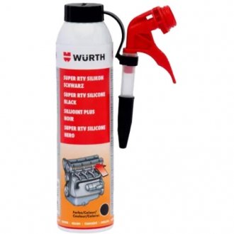 Герметик Würth чорний 200 г WURTH 08933311