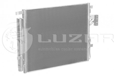 Радіатор кондиціонера з ресивером Kia Sorento II (09-) 2.0D/2.2D LUZAR LRAC 0823 (фото 1)