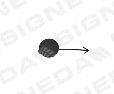 ЗАГЛУШКА КРЮКАVW JETTA, 11 - SIGNEDA PVW99099CA