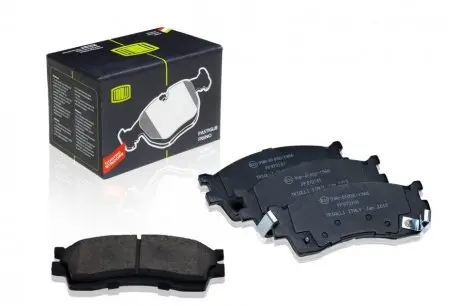 Колодки тормозные диск. перед. для а/м Kia Spectra (00-) TRIALLI PF 073101