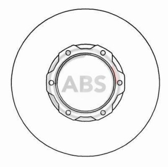 Диск гальмівний A.B.S. A.B.S. 16198