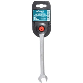 Ключ комбинированный трещоточный I-образный 15 мм MOLDER MT56015