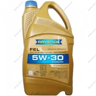 Олива для двигуна RAVENOL FEL SAE 5W30 5L