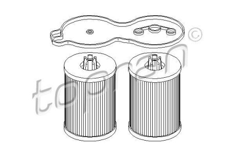 Фільтр паливний TOPRAN 113546
