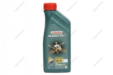 Моторное масло MAGNATEC 5W30 DX 1л CASTROL MAGNATEC 5W30 DX 1L (фото 1)