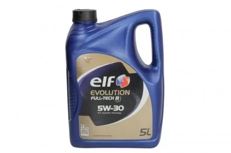 Моторное масло EVO FULLTECH R 5W30 5л ELF EVO FULLTECH R 5W30 5L