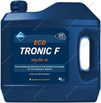 Моторное масло ECOTRONIC F 5W-20 4л ARAL ECOTRONIC F 5W-20 4L (фото 1)