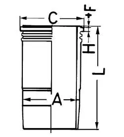 Гільза циліндра KOLBENSCHMIDT 89 395 110