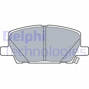 Комплект гальмівних колодок DELPHI LP3482 (фото 1)