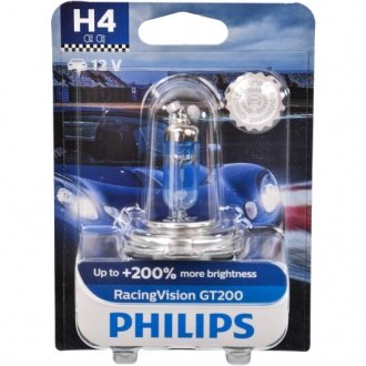 Автолампа 55 W, 60 W 12 V прозоро-блакитні PHILIPS 12342RGTB1 (фото 1)