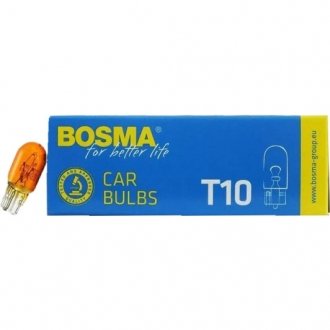 Автолампа 5 W 12V оранжева BOSMA 1987