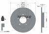 Диск тормозной (задний) Hyundai i30/Kia Ceed/Proceed 17- (272x10) PRO TEXTAR 92291703 (фото 2)