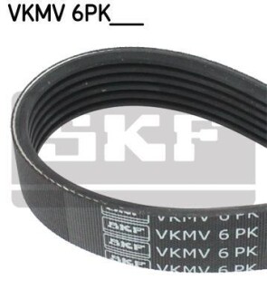 Пасок поліклиновий SKF VKMV 6PK1257 (фото 1)