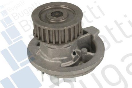 Помпа воды Opel Astra F/Omega A/B/Vectra A/B 1.6/1.8i/2.0i 88-02 (B/B) (8лоп) BUGATTI PA7203