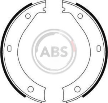 Колодки ручного тормоза BMW 5(E28,E34) 81-97/6(E24) 77-89/ 7(E38) 94-01 (ATE) A.B.S A.B.S. 8805