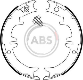 Колодки ручного гальма Lexus RX/IS/GS 93-08, Avensis/Previa/Rav4 90-06 A.B.S A.B.S. 9114