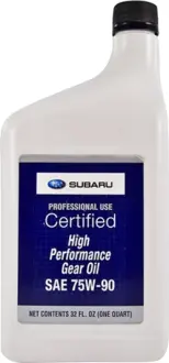 Трансмісійна олива Gear Oil 75W-90 1 л SUBARU SOA427V1700
